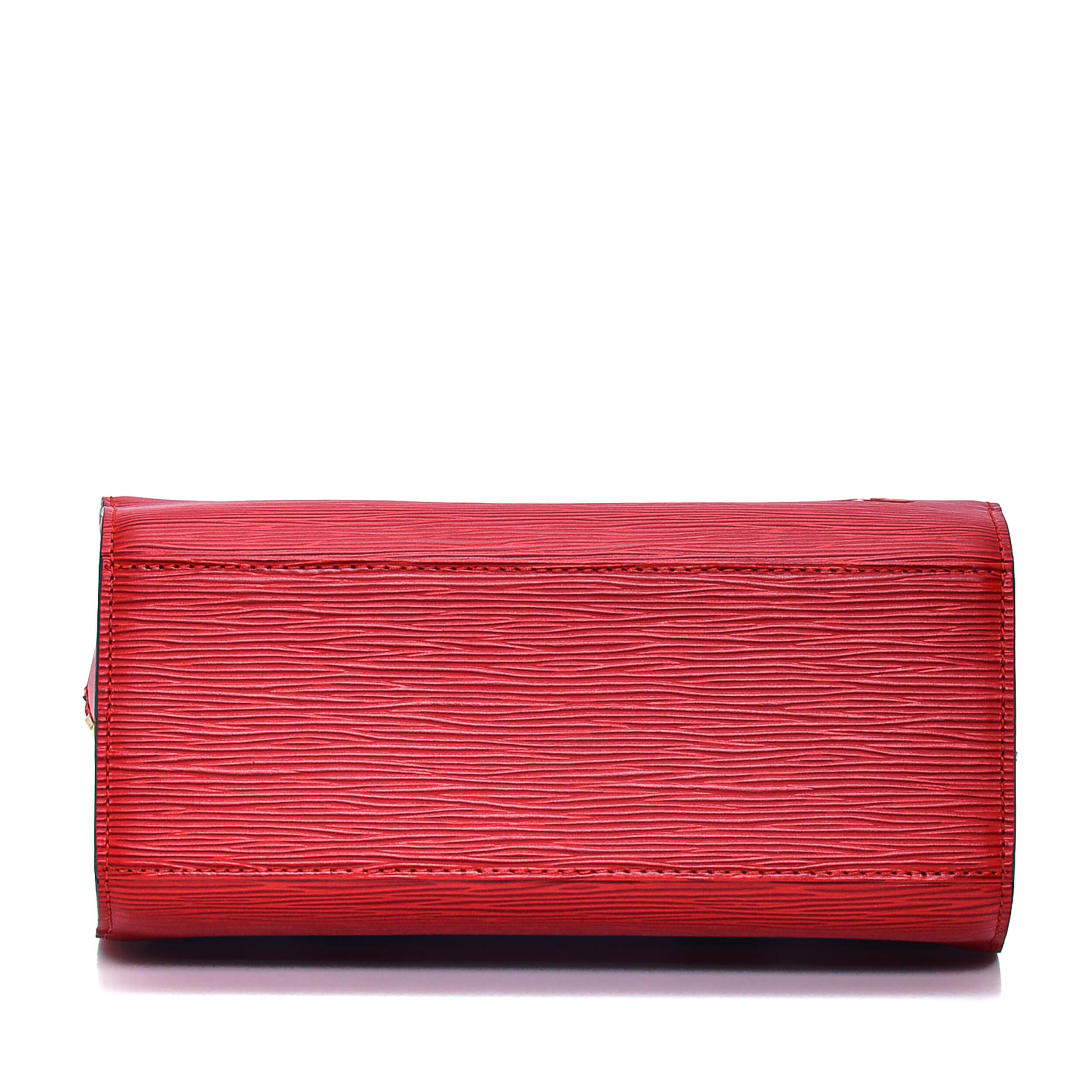 Louis Vuitton - Red Epi Leather Pont Neuf Bag